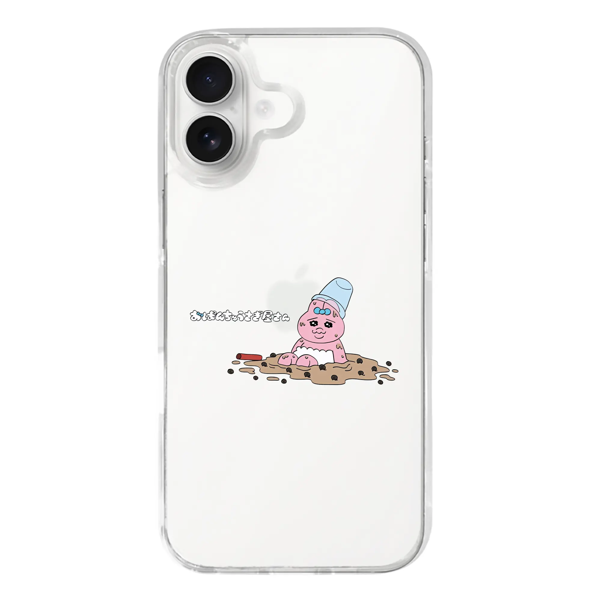 おぱんちゅうさぎ グッズ おぱんちゅうさぎ - iPhone 17シリーズ 透明スマホケース – 薄型・耐衝撃・精密フィット保護カバー